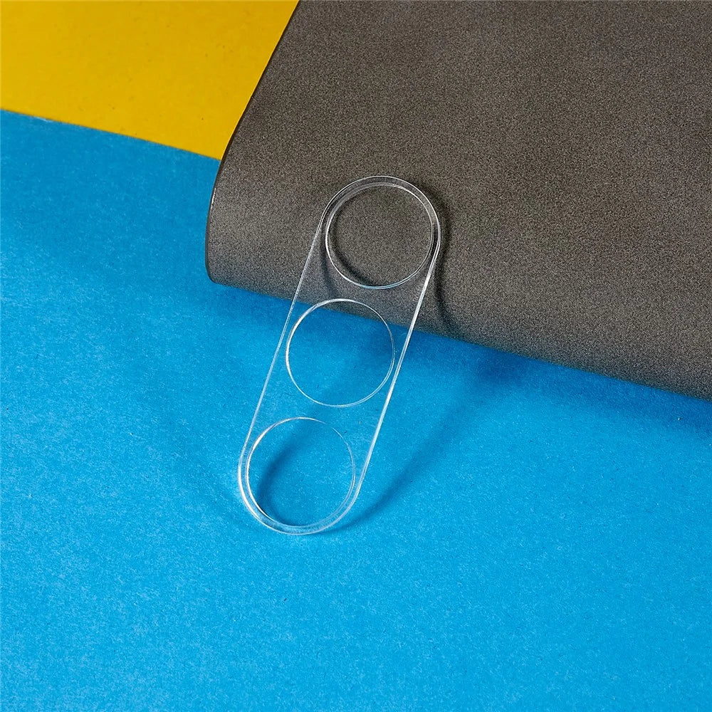 RURIHAI For Samsung Galaxy S23+ High Aluminum-silicon Glass Camera Lens Protector Ultra Clear 3D Lens Film - 3
