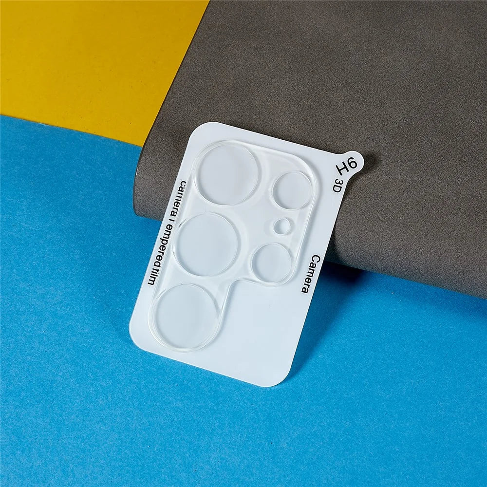 RURIHAI For Samsung Galaxy S23 Ultra 3D Camera Lens Protector HD Clarity High Aluminum-silicon Glass Lens Film - 5