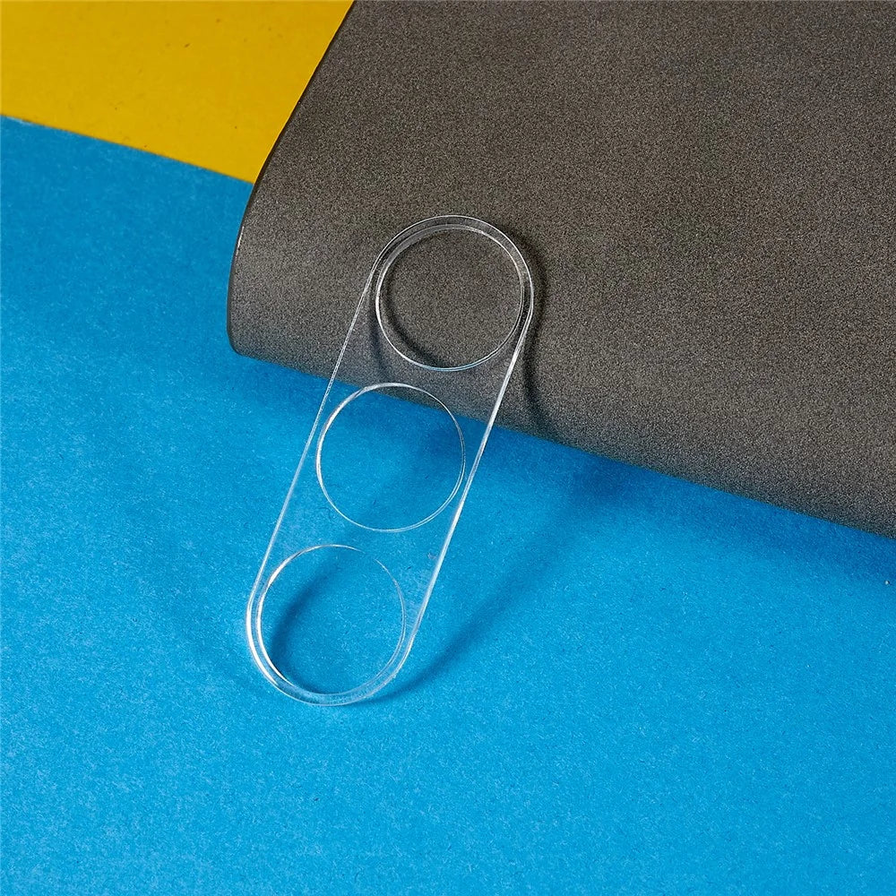RURIHAI For Samsung Galaxy S23 3D Crystal Clear High Aluminum-silicon Glass Camera Lens Protector Anti-scratch Lens Film - 3