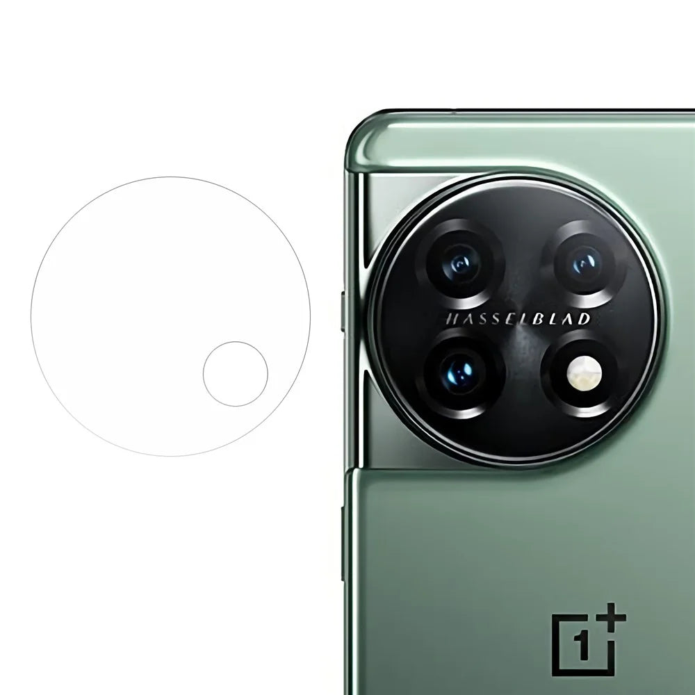 For OnePlus 11 5G Back Camera Lens Protector, Soft Soda-Lime Glass HD Clear Anti-Explosion Protective Lens Film - 1