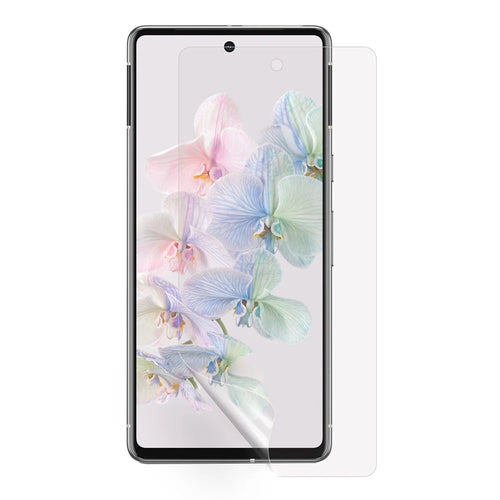 For Google Pixel 7a Soft PET Screen Protector Scratch-resistant Ultra Clear Bubble-free Screen Film - 1