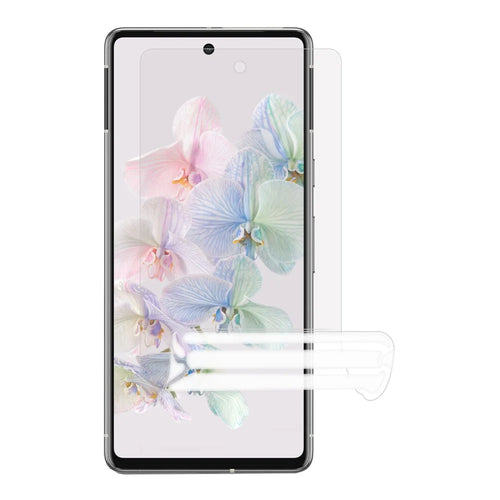 For Google Pixel 7a Anti-Fingerprint Screen Protector HD Clear Full Coverage Sensitive Touch Soft Hydrogel TPU Screen Film - 1