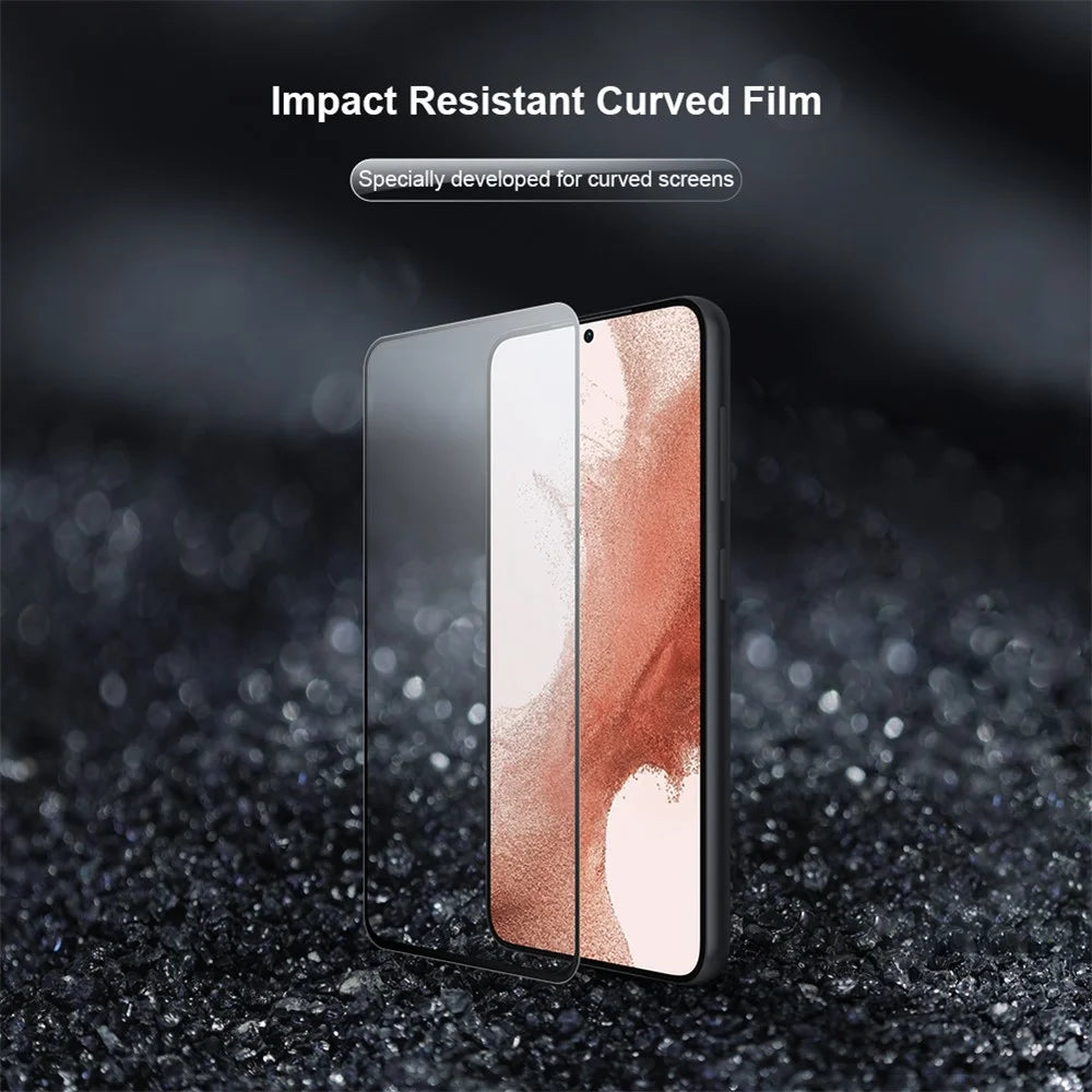 NILLKIN For Samsung Galaxy S23+ 2Pcs / Pack 3D Curved PMMA Screen Protector Full Glue Full Screen Protective Film - 2