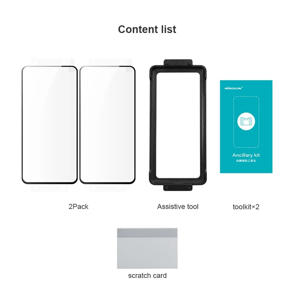 NILLKIN For Samsung Galaxy S23+ 2Pcs / Pack 3D Curved PMMA Screen Protector Full Glue Full Screen Protective Film - 7