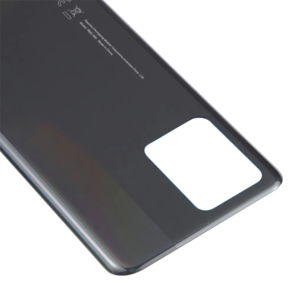 For Realme 8 4G Back Battery Housing Cover Replacement Part - Black - 4