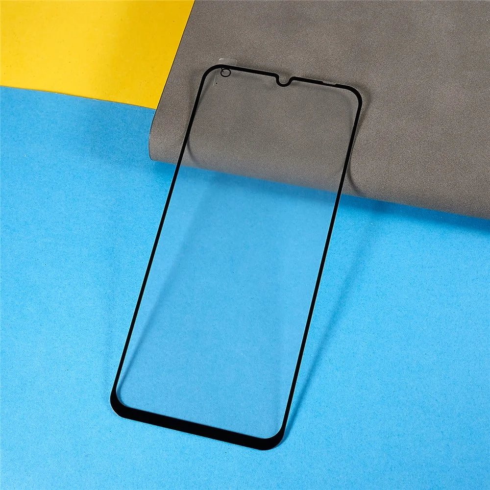 For Honor X7a 5G Tempered Glass Film Full Covering Silk Printing Full Glue Ultra Clear Phone Screen Protector - 3