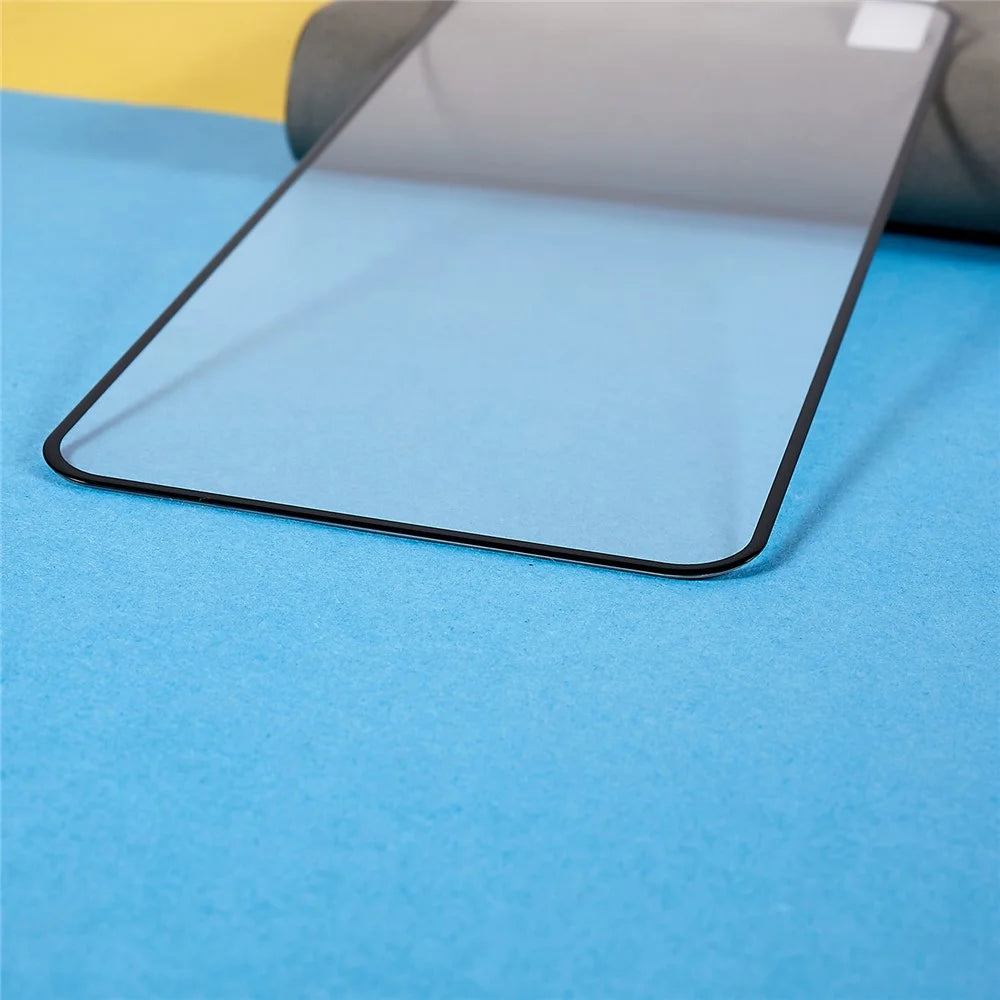 For Huawei nova Y61 4G Tempered Glass Screen Protector Silk Printing Ultra Clear Screen Guard Full Glue Film - 5