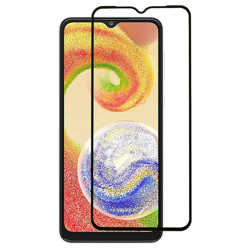 20D Tempered Glass Film for Samsung Galaxy A04 4G (164.4 x 76.3 x 9.1 mm) / A04e 4G / F04 4G / M04 4G Silk Printing Full Screen Protector - 1