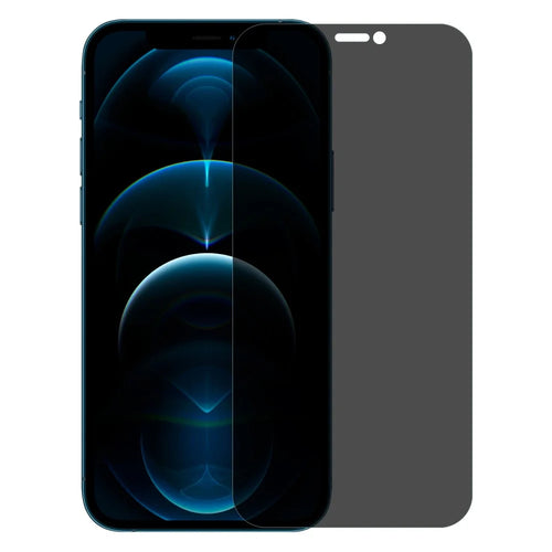 NORTHJO A+ For iPhone 12 Pro / 12 6.1 inch High Transparency Screen Protector 2.5D Arc 28-Degree Anti-Spy 0.3mm Tempered Glass Film - 1