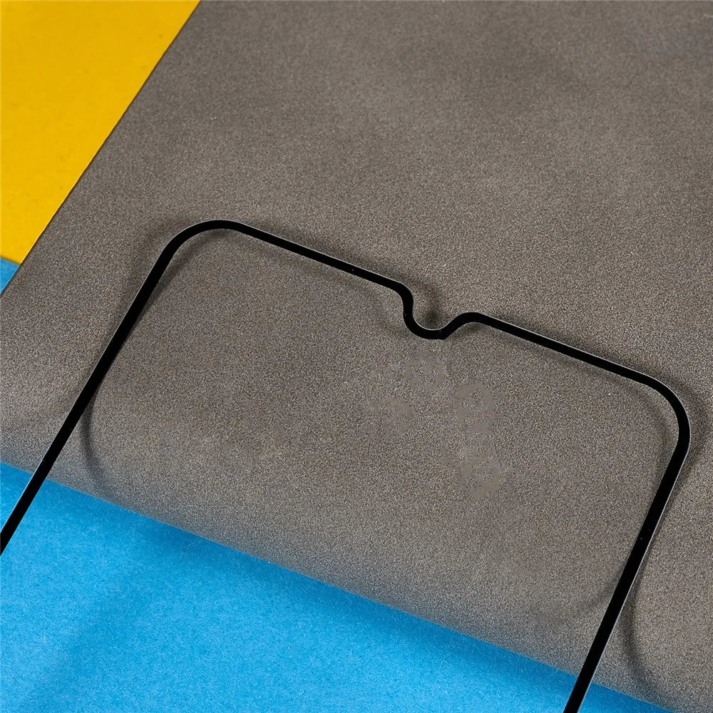 For Honor X7a 5G Full Glue Tempered Glass Film 9H Hardness Silk Printing Secondary Hardening Full Screen Protector - 4