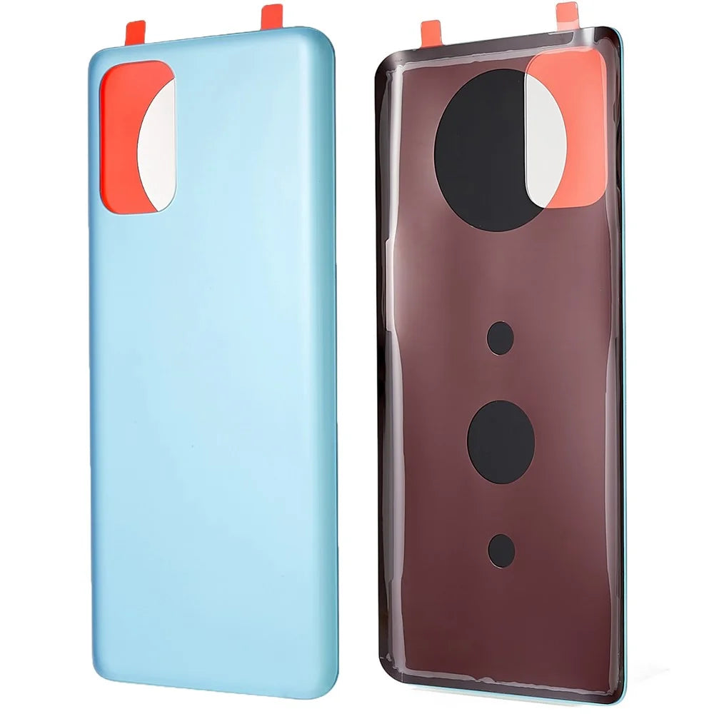 For OnePlus 9R OEM Battery Housing with Adhesive Sticker Replacement Part - Blue - 1