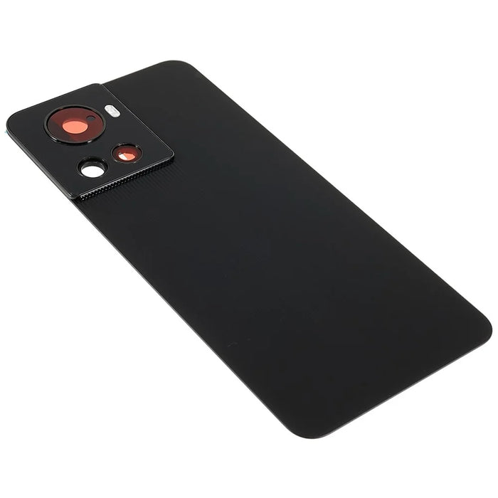 For OnePlus Ace 5G OEM Battery Housing with Adhesive Sticker + Camera Lens Cover - Black - 4