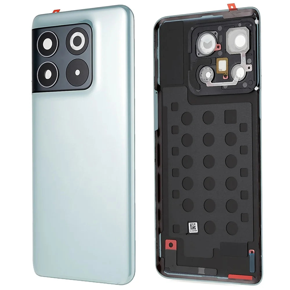 For OnePlus Ace Pro 5G OEM Battery Housing with Adhesive Sticker + Camera Lens Cover - Green - 1