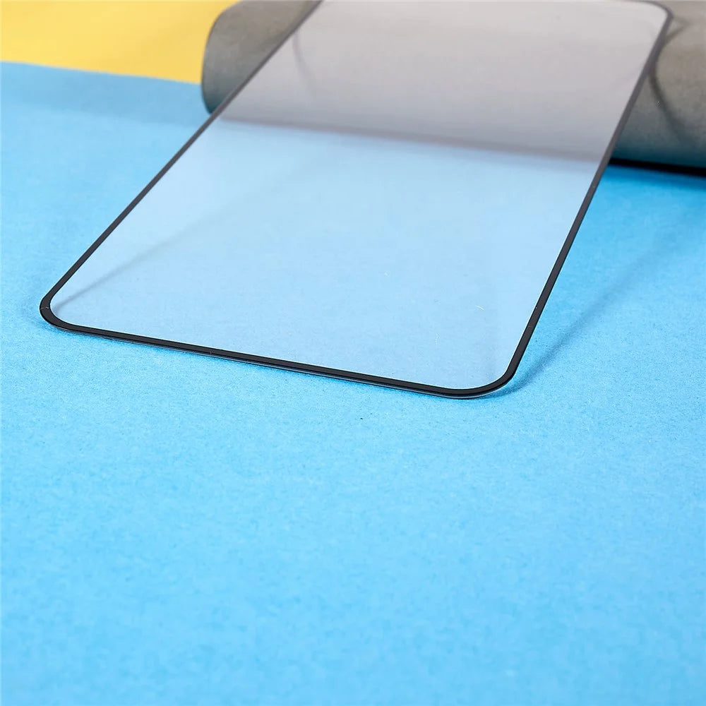 For Samsung Galaxy A54 5G Silk Printing Screen Protector Full Glue Secondary Hardening Tempered Glass Film Scratch Resistant - 5