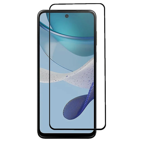 Tempered Glass Screen Protector for Motorola Moto G53 5G Silk Printing Full Glue Full Cover Clear Screen Film - 1