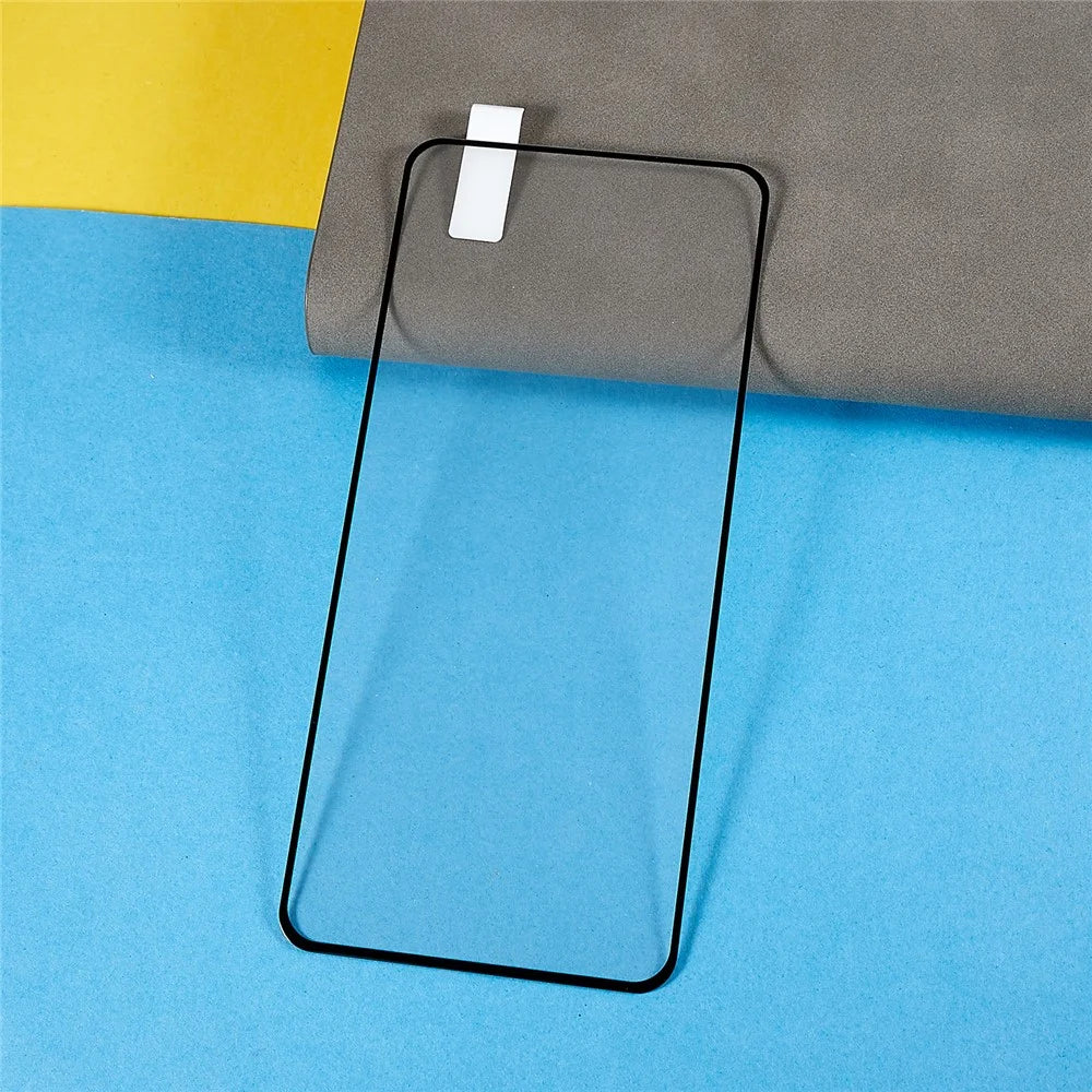 Tempered Glass Screen Protector for Motorola Moto G53 5G Silk Printing Full Glue Full Cover Clear Screen Film - 3
