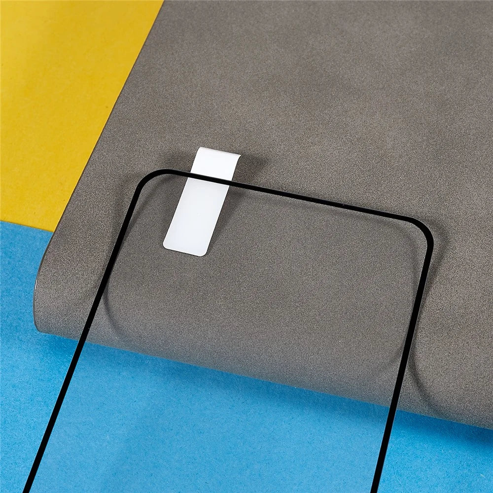 For Motorola Moto G23 4G Anti-Scratch Tempered Glass Film Complete Covering Full Glue Silk Printing Screen Protector - 4