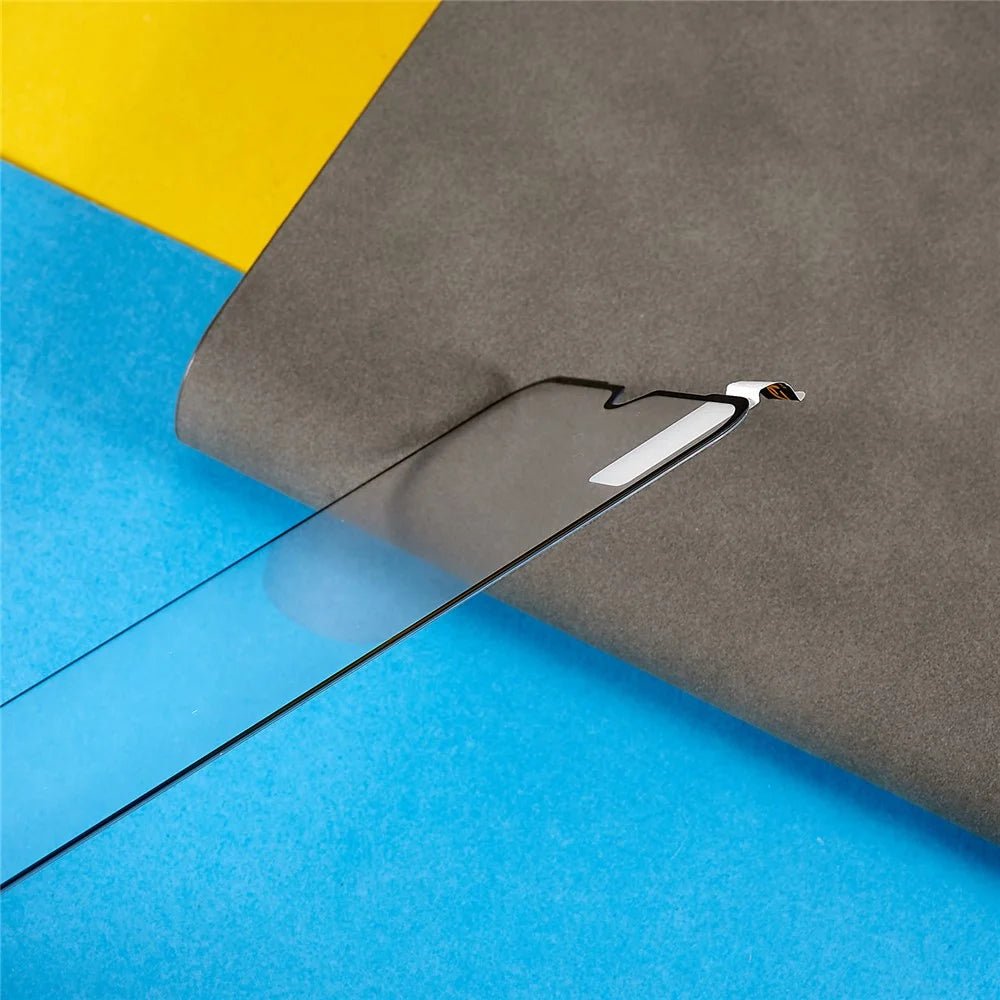 For Samsung Galaxy A04e 4G / F04 4G / M04 4G Silk Printing Full Screen Protector Black Edge Full Glue Tempered Glass Film - 6