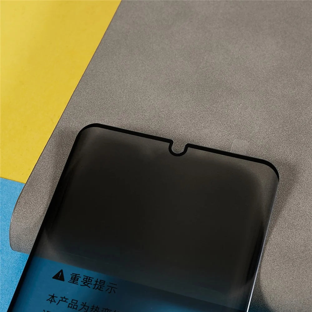 RURIHAI For Huawei P30 Pro Privacy Screen Protector 3D Curved Full Cover Tempered Glass Film - 6