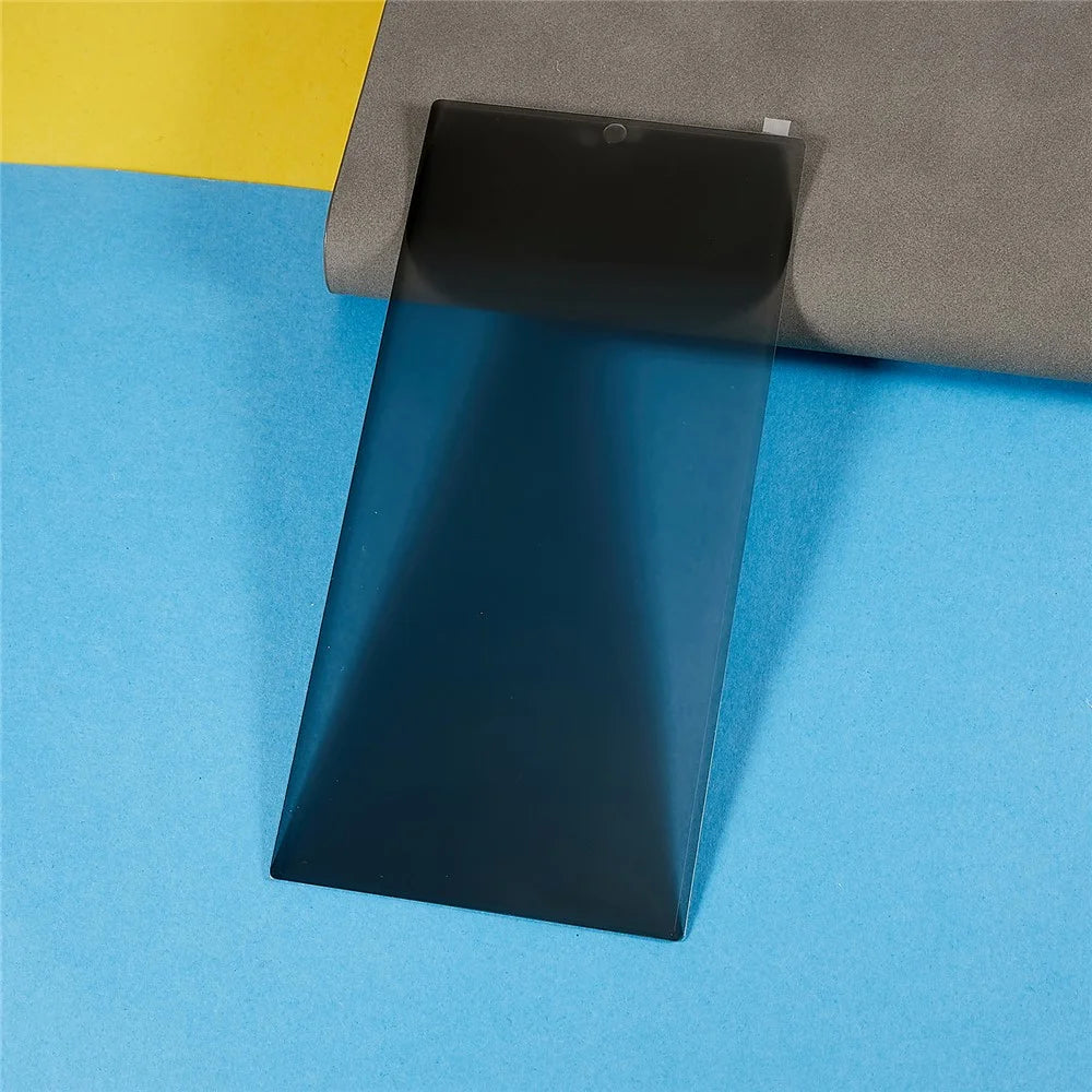 RURIHAI For Samsung Galaxy S23 Ultra Privacy Tempered Glass Film 3D Curved Side Glue Anti-Peeping Screen Protector - 5
