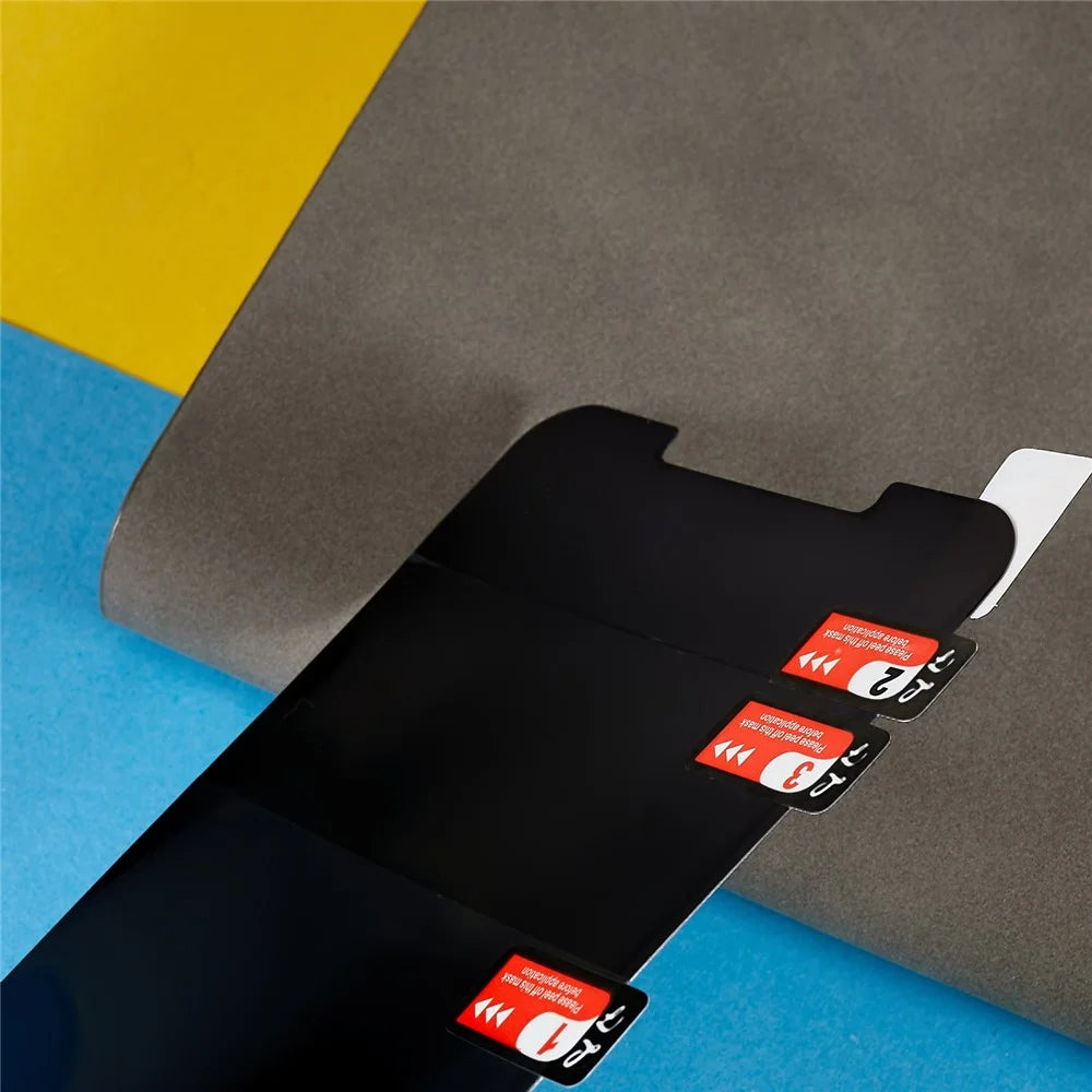 RURIHAI For Huawei Mate 50 Pro 4G Anti-Spy Hydrogel Film Anti-Peeping Soft TPU Screen Protector - 7