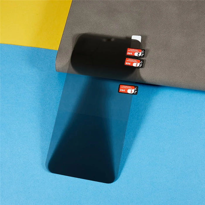 RURIHAI Privacy Hydrogel Film For Huawei P50 Pro 4G , Soft Flexible TPU Screen Protector Explosion-proof - 5