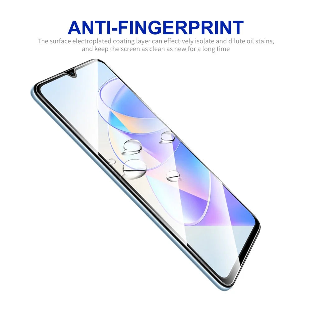 ENKAY HAT PRINCE for Honor X7a 4G 0.26mm 2.5D 9H Hardness Full Screen Protector Full Glue HD Clear Tempered Glass Film - 6