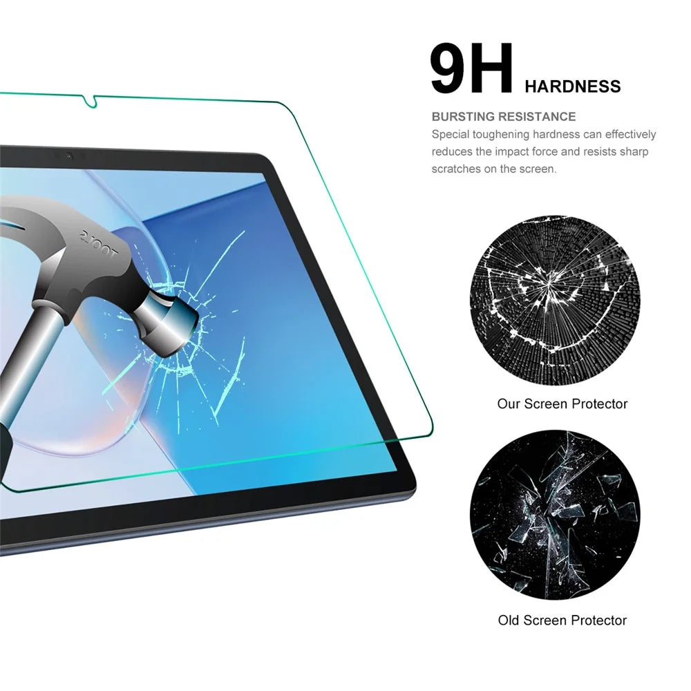 ENKAY HAT PRINCE For Huawei MatePad SE 10.1 2022 Tempered Glass Film 0.33mm 9H 2.5D Ultra Clear Anti-explosion Screen Protector - 4