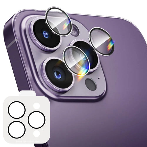 ENKAY HAT PRINCE For iPhone 13 Pro / 13 Pro Max Camera Lens Protector Tempered Glass Silk Printing Lens Film with Installation Tool - 1
