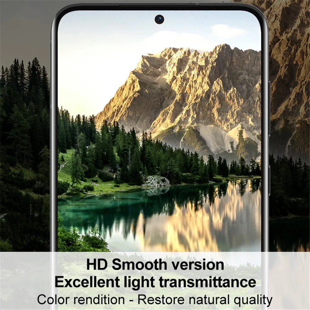 IMAK 2Pcs / Set Hydrogel Film III for Samsung Galaxy S22+ 5G / S23+ Soft TPU Phone Screen Film HD Clear Full Screen Protector - 4