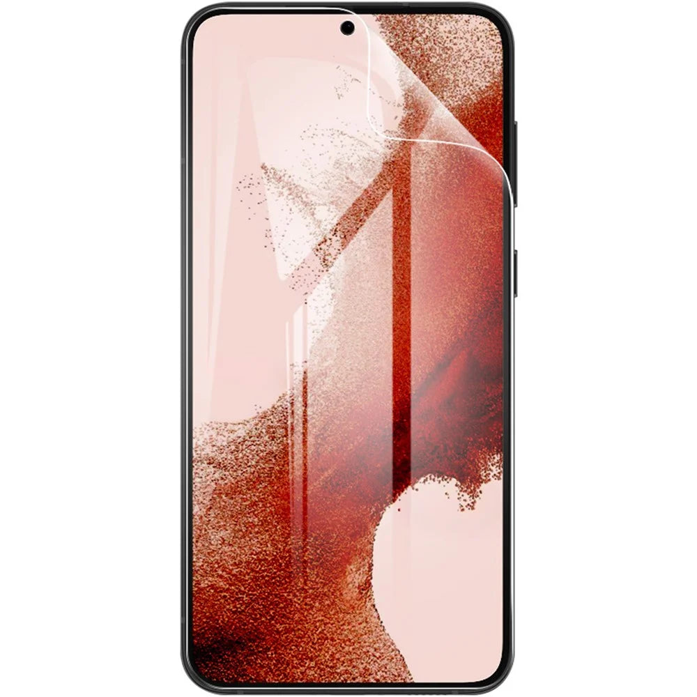 IMAK 2Pcs / Set Hydrogel Film III for Samsung Galaxy S22+ 5G / S23+ Soft TPU Phone Screen Film HD Clear Full Screen Protector - 5