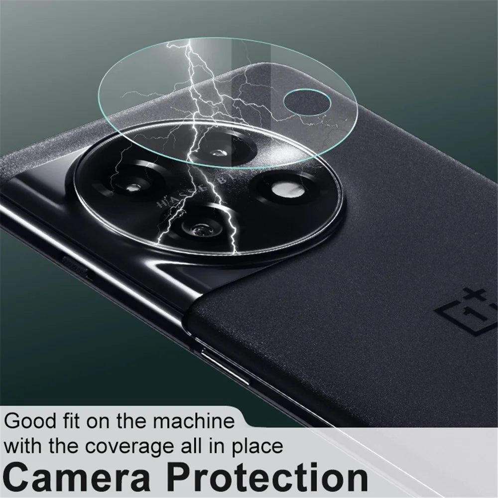 IMAK 2Pcs / Set For OnePlus 11 5G Super Clear Tempered Glass Lens Film Camera Lens Protector - 4