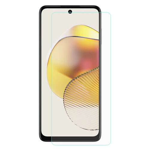 AMORUS For Motorola Moto G73 5G Phone Screen Protector 2.5D Arc Edge HD Clear High Aluminum-silicon Glass Film - 1