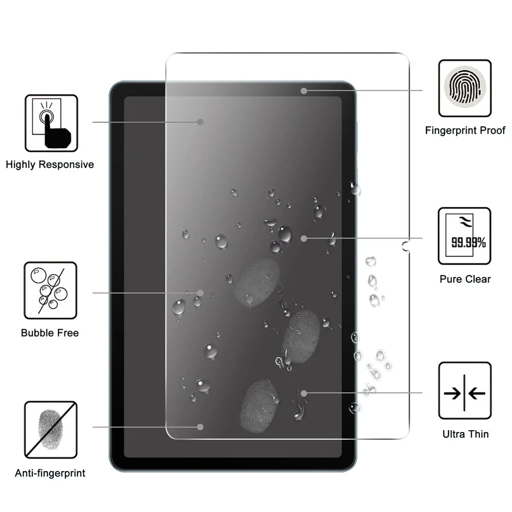 For Huawei MatePad SE 10.4-inch Anti-explosion Screen Protector 2.5D Straight Edge Ultra Clear Tempered Glass Film - 2
