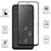 Sensitive Touch Screen Protector for Samsung Galaxy A34 5G , HD Clear Black Edge Full Glue Tempered Glass Film - 2