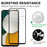 Sensitive Touch Screen Protector for Samsung Galaxy A34 5G , HD Clear Black Edge Full Glue Tempered Glass Film - 4