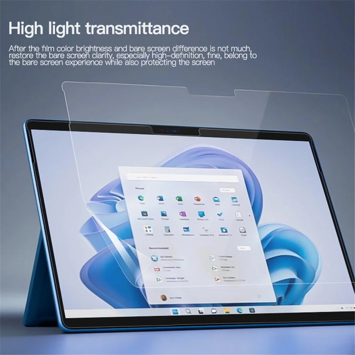 For Microsoft Surface Pro 8 / 9 / X Anti-blue-ray AR Screen Protector Anti-glare Ultra Clear PET Screen Film - 3
