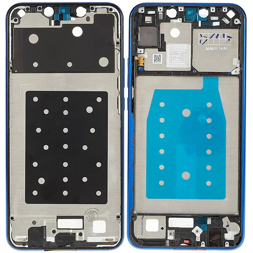For Huawei nova 3i / P Smart+ (2018) OEM Front Housing Frame Replacement Part (without Logo) - Blue - 1
