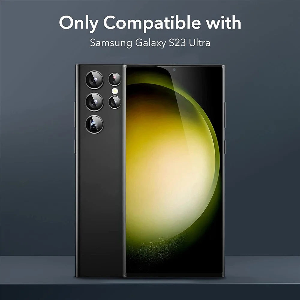 For Samsung Galaxy S23 Ultra 1 Set Camera Lens Protector Tempered Glass Anti-explosion Camera Lens Film - 2