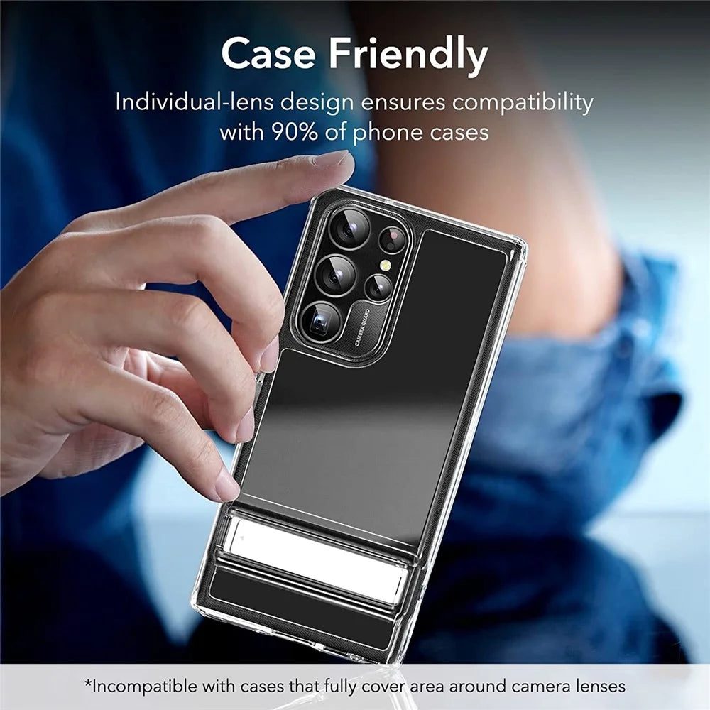 For Samsung Galaxy S23 Ultra 1 Set Camera Lens Protector Tempered Glass Anti-explosion Camera Lens Film - 3