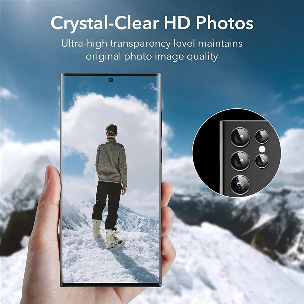 For Samsung Galaxy S23 Ultra 1 Set Camera Lens Protector Tempered Glass Anti-explosion Camera Lens Film - 7