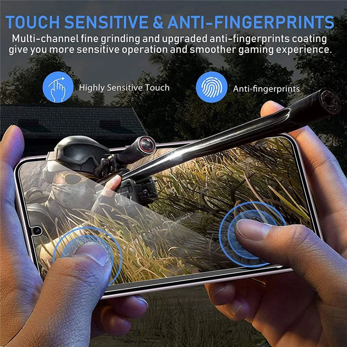 For Samsung Galaxy S23 Tempered Glass Screen Protector Anti-explosion Film + HD Clear Camera Lens Protector - 5