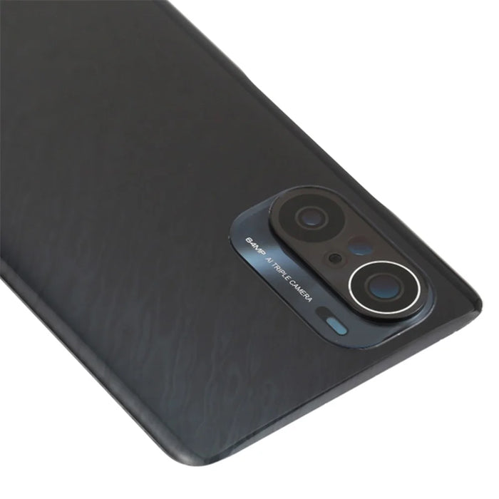 For Xiaomi Redmi K40 Pro M2012K11C OEM Battery Housing Back Cover with Camera Ring Lens Cover Replacement - Black - 4