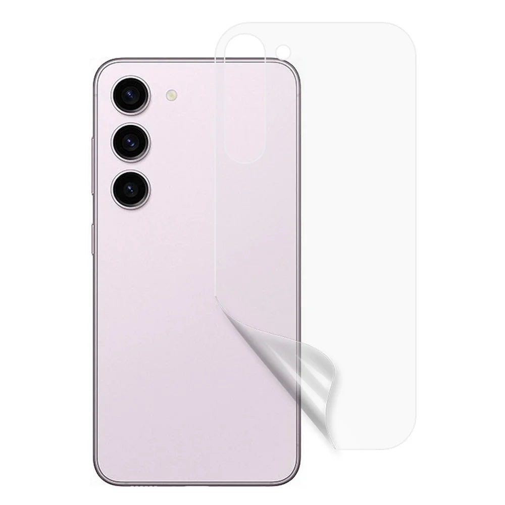 For Samsung Galaxy S22 5G / S23 Phone Back Protector Anti-Scratch TPU Soft Cellphone Backside Film - 1
