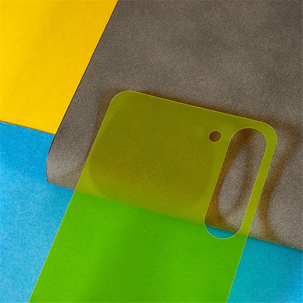 For Samsung Galaxy S22+ 5G / S23+ Soft TPU Mobile Phone Backside Film Anti-Dust Phone Back Protector Cover - 5