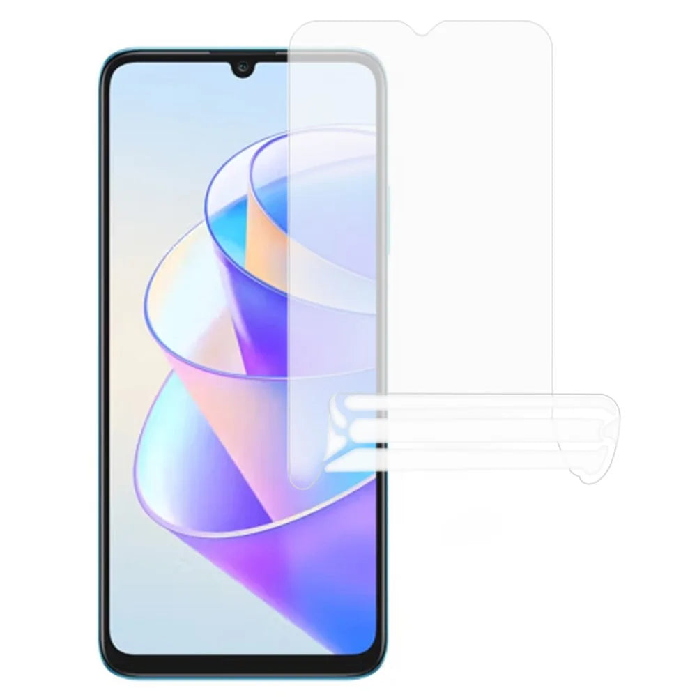 For Honor X7a 4G Soft PET Front Screen Protector Ultra Clear Anti-Scratch Protector Hydrogel Film - 1