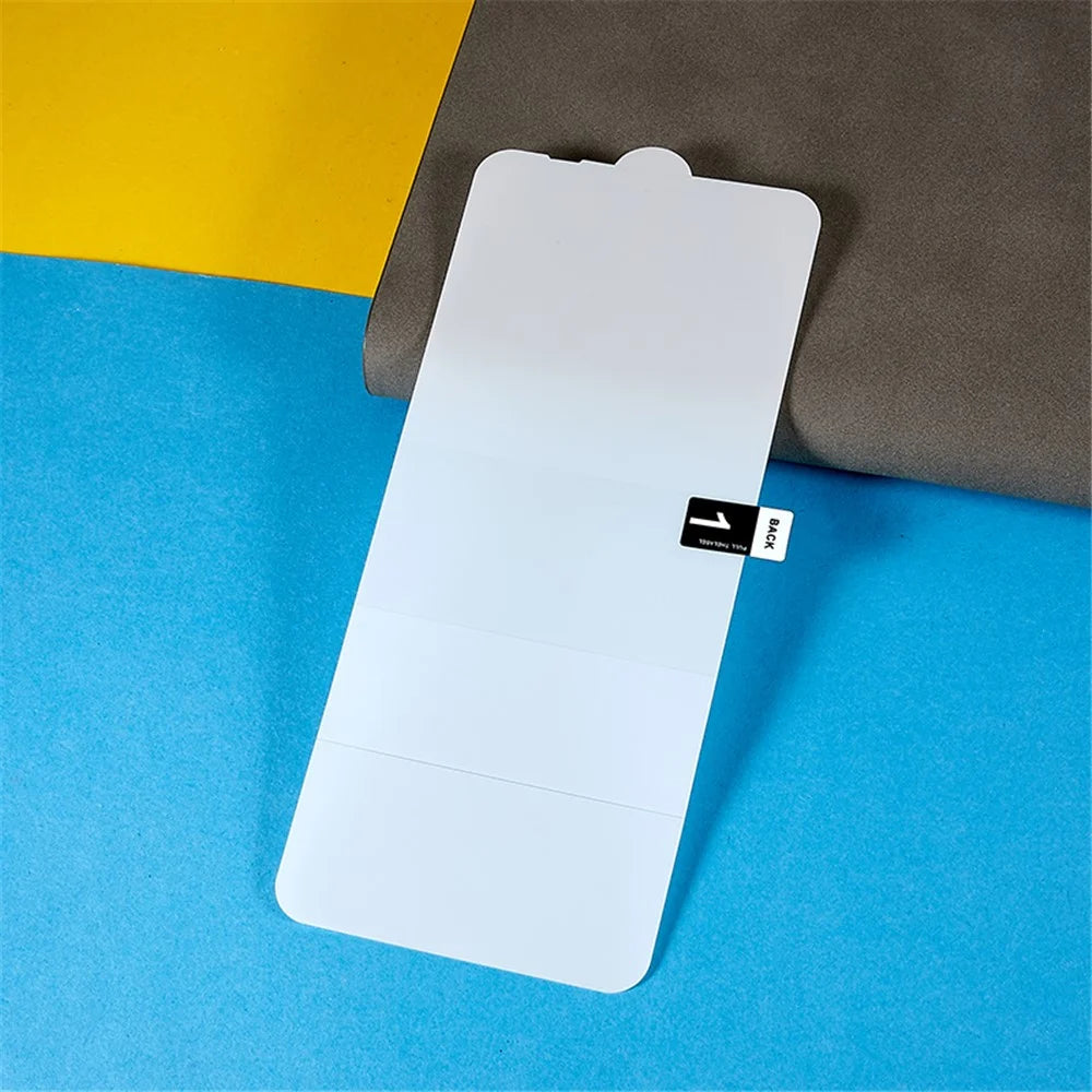 For Honor X7a 4G Soft PET Front Screen Protector Ultra Clear Anti-Scratch Protector Hydrogel Film - 4