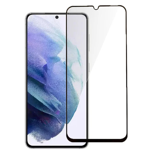 Tempered Glass Film for Samsung Galaxy A24 4G (162.1 x 77.6 x 8.3mm) , Silk Printing Ultra Clear Full Screen Cover Protector (Full Glue) - 1