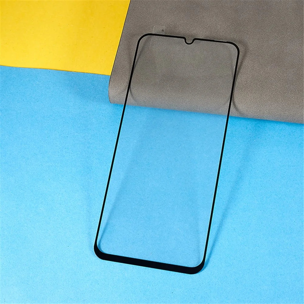 Tempered Glass Film for Samsung Galaxy A24 4G (162.1 x 77.6 x 8.3mm) , Silk Printing Ultra Clear Full Screen Cover Protector (Full Glue) - 3