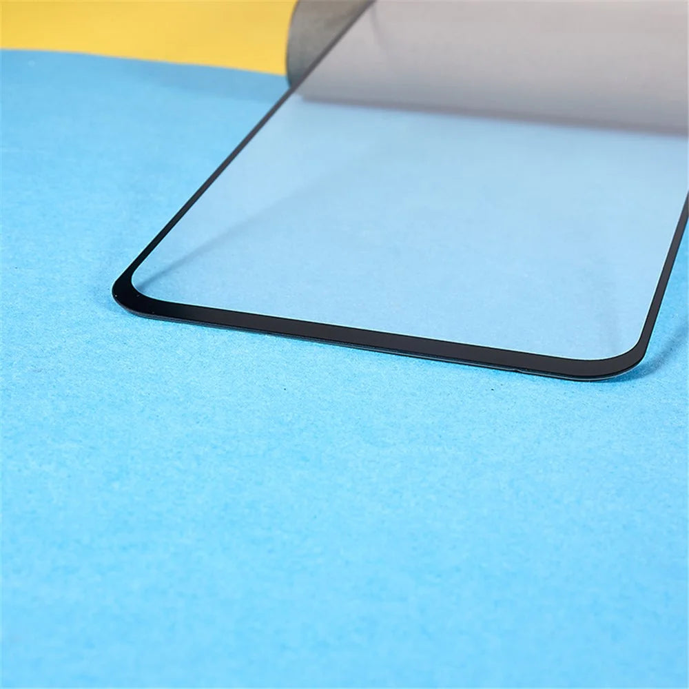 Tempered Glass Film for Samsung Galaxy A24 4G (162.1 x 77.6 x 8.3mm) , Silk Printing Ultra Clear Full Screen Cover Protector (Full Glue) - 5